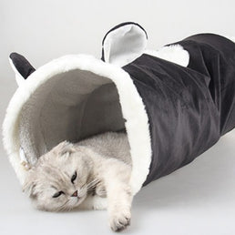 Cartoon Animal Ringing Paper Cat Tunnel